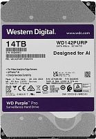 Жесткий диск WD SATA-III 14TB WD142PURP Surveillance Purple Pro (7200rpm) 512Mb 3.5 | код 2011978 | WD