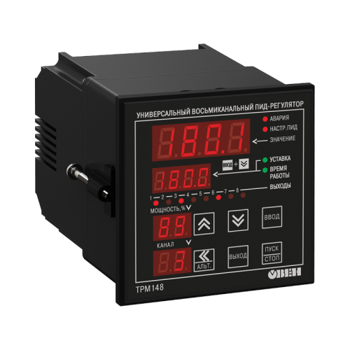 Измеритель-регулятор микропроцессорный ТРМ148-ТТТТРРРР | код 38707 | ОВЕН