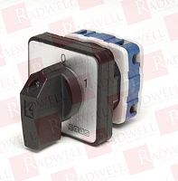 Переключатель двухпозиционный (0-1), 2 полюса, 20А с запираемой ручкой | код PSA020AK231K | EMAS