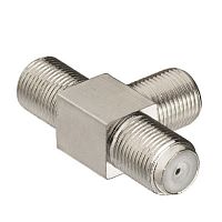 Переход-соединитель F-гнездо - ТВ-гнездо RUICHI, тройник | код 114335 | Ruichi