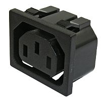 Разъём питания RUICHI AC-021, одинарный | код 71693 | Ruichi
