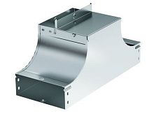 Ответвитель вверх TSS осн.100 в комплекте с крепежными элементами и соединительными пластинами, необходимыми для монтажа | код 37222K | DKC