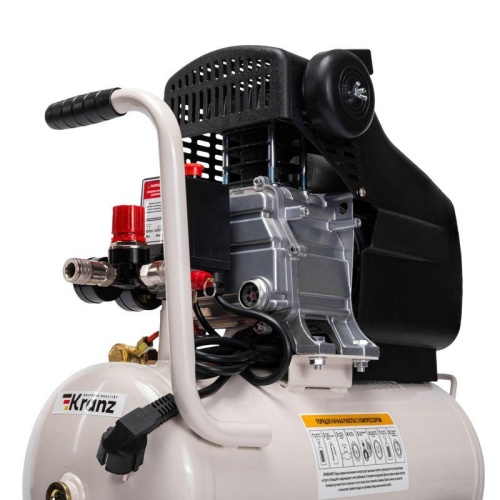 Компрессор воздушный KR-1500/24 1500Вт 230л/мин 24л Kranz KR-16-1151 фото 6
