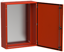 Корпус металлический ЩМП-80.60.25 TITAN 5 УХЛ1 IP66 RAL3020 красный | код TI5-13-N-080-060-025-66 | IEK