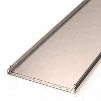 Лоток неперфорированный Стандарт INOX (AISI 409) 500х50х3000 (1,0 мм) (6 м/уп) Промрукав | код PR16.2404 | ПРОМРУКАВ