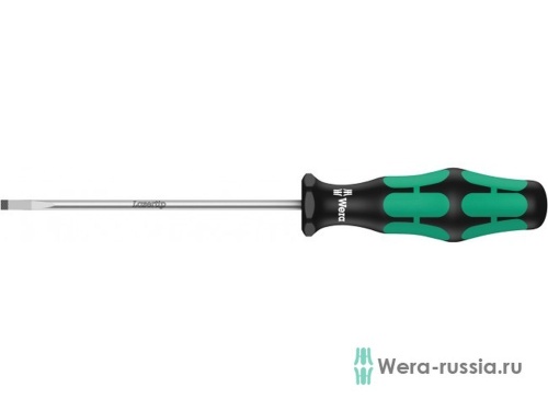 Отвёртка шлицевая 335 SL, 0.5 x 3 x 80 мм | код WE-110001 | Wera Отвёртка шлицевая 335 SL, 0.5 x 3 x 80 мм | код WE-110001 | Wera