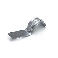 Скоба крепежная однолапковая СМО d14-15мм метал. для монтаж. пистолета без отверстий (уп.100шт) | код PR08.5167 | Промрукав