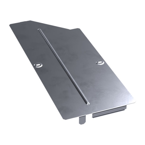 Крышка переходника правого Стандарт INOX (AISI 316) 500х400 Промрукав | код PR16.5849 | ПРОМРУКАВ