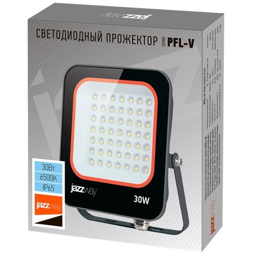 Прожектор светодиодный PFL-V 30Вт 6500К IP65 | код 5039711 | JazzWay фото 5