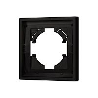 Рамка пластиковая FRM-TENDO-SFPL-1-BK Arlight 054642