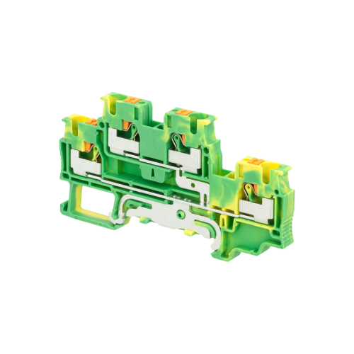 Клемма push-in двухуровневая Земля, 4 мм? MTP-D4PE | код 136800 | MEYERTEC Клемма push-in двухуровневая Земля, 4 мм? MTP-D4PE | код 136800 | MEYERTEC