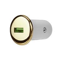 Зарядное устройство в прикуриватель REXANT USB, 5V, 1000mA, белое | код 16-0281 | REXANT