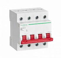 Выключатель нагрузки (ВН) 4P 40А 400В City9 Set | код C9S16440 | Systeme Electric