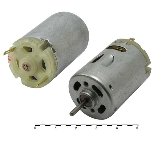 Коллекторный электродвигатель постоянного тока RUICHI R380-4530, 6 В, 18.6 Вт | код 84475 | Ruichi