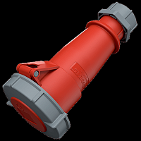 Розетка кабельная 32А 3Р+N+E IР67 переносная 400В AM-TOP | код 562 | MENNEKES