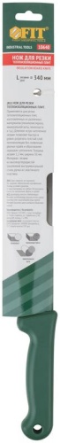 Нож для резки теплоизоляционных плит лезвие 340х50мм высокоуглеродистая сталь мягкая пластиковая ручка FIT 10640 фото 3