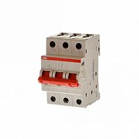 Рубильник 3пол. SD203/50 рычаг крас. | код. SD203/50 | ABB