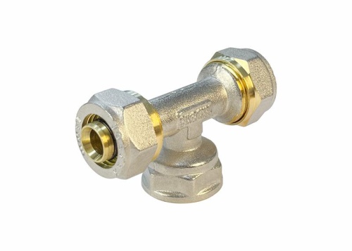 Тройник обжимной с переходом на ВР 20х3/4х20дюйм (100/5) | код VF.332.N.203420 | VALFEX Тройник обжимной с переходом на ВР 20х3/4х20дюйм (100/5) | код VF.332.N.203420 | VALFEX