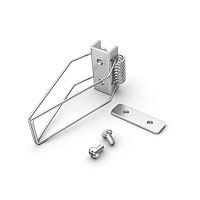 Держатель пружинный SL-LINIA49-F BLACK (ARL, металл) | код 30511 | Arlight