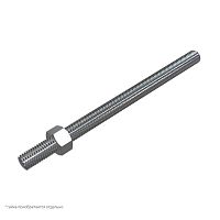 Шпилька резьбовая М10 DIN 975 L1000 высокопрочн. класс прочн. 5.8 OBO 3141209