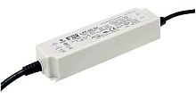 Источник питания AC-DC, 60Вт, стабилизатор тока, вход 90…305В AC, 47…63Гц /127…431В DC, выход 42В/1.43A, ККМ, изоляция 3750В AC, в кожухе 162.5х42.5х32мм, -40…+70С | код LPF-60-42 | MeanWell