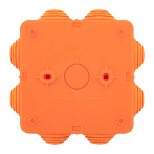 Коробка огнестойкая E45 85х85х40мм с клеммниками 4 полюса 0,5-6мм2 IP55 HF EKF | код plc-kmfr-85-406 | EKF фото 6