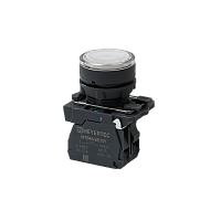 Кнопка белая с подсветкой, 1NO, 24V AC/DC, IP65, пластик MTB5-AW31711 | код 137273 | MEYERTEC