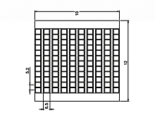TMB5.2-120/(S) Маркировка клемм TU/TP/TC, сеч.2.5мм2, шир. 5.2мм с нумерац. S, шт | код TMB5.2-120/(S) | SUPU