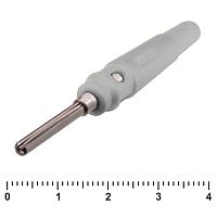 Штекер RUICHI 10-0077 белый, винтовое крепление | код 72333 | Ruichi