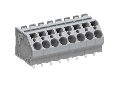 246301 Клемма угловая MCS, 1 конт., шаг 7.5мм, сер., шт | код 246301 | SUPU
