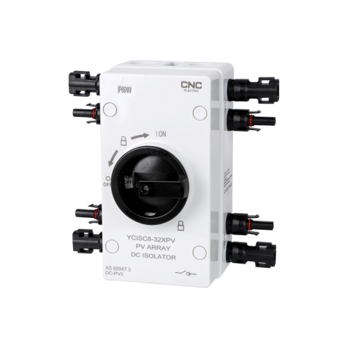 Выключатель нагрузки - рубильник DC YCISC8-32XPV E4B MC4 DC1000 | код EN040451 | CNC