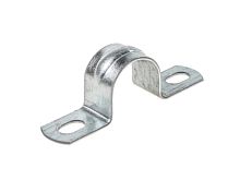 Скоба металлическая двухлапковая d 8-9 мм (уп./100шт.) HLT | код 084-25-050 | HLT