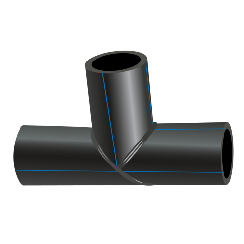 Тройник сварной Т-образный равнопроходной SDR17 d110 | код tr-110-90-17 | СПФ