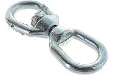 Вертлюг петля-петля 8мм оцинкованный | код 18819 | Партнер