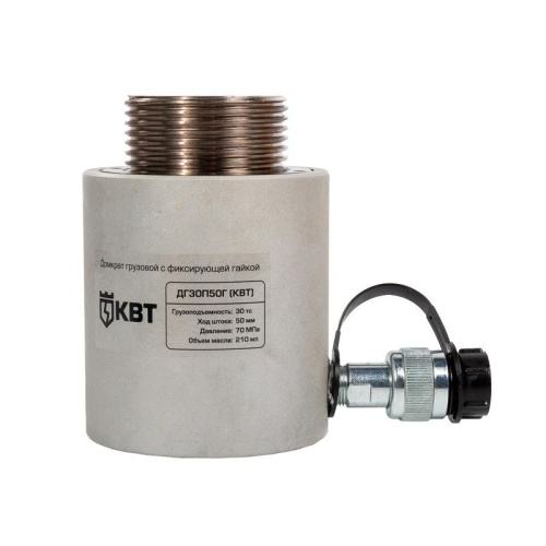 Домкрат грузовой с фиксирующей гайкой ДГ-100П50Г серия ПРОФИ | код 84586 | КВТ фото 4