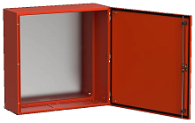 TITAN 5 Корпус метал. ЩМП-80.80.30 УХЛ1 IP66 RAL3020 IEK | код TI5-13-N-080-080-030-66 | IEK