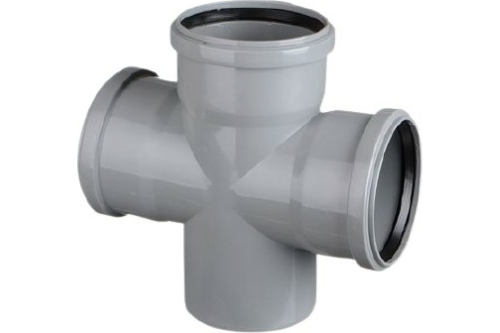 Крестовина одноплоскостная 87.5 град. 110 х 110 х 110 | код 131187 | Политэк Крестовина одноплоскостная 87.5 град. 110 х 110 х 110 | код 131187 | Политэк