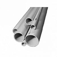 Труба ПВХ жёсткая атмосферостойкая д.63мм, тяжёлая, 3м, цвет серый (упак. 15м) | код. 63563UF | DKC