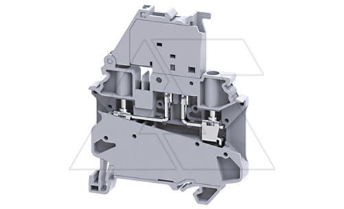 Клемма с держателем предохранителя CYF4L110-240V /6x58,8mm, винтовая, 2 присоед., 4(max 6)mm2, 10A, 1000V, LED 110-240V, серая | код CYF4L110-240V | Connectwell Клемма с держателем предохранителя CYF4L110-240V /6x58,8mm, винтовая, 2 присоед., 4(max 6)mm2, 10A, 1000V, LED 110-240V, серая | код CYF4L110-240V | Connectwell