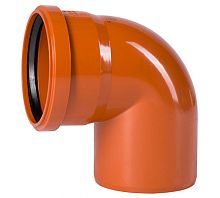 Отвод наружной канализации 110х87 град. | код 220240 | Ostendorf