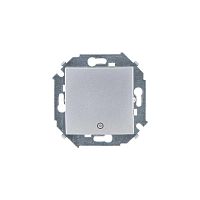 Кнопка клавишная с пиктограммой, 16А, 250В, винтовой зажим, алюминий | код 1591150-033 | Simon