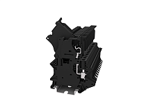 TU4-FUSELED24-BK Клемма серии TU, с предохранителем со светодиодом 24VAC/VDC, сеч. 4кв2, черн., шт | код TU4-FUSELED24-BK | SUPU