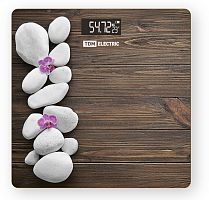 Весы электронные напольные Спа, стекло, деление 0,01 кг, макс. 180 кг, 28х28 см, TDM | код SQ4012-0004 | TDM