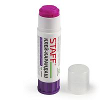 Клей-карандаш STAFF, 16 г, обесцвечивающийся после высыхания, 226620 | код 226620 | STAFF