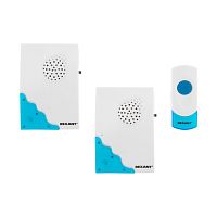 Беспроводной дверной звонок с двумя вызывными панелями кнопка IP 44 REXANT RX-5 | код 73-0050| REXANT