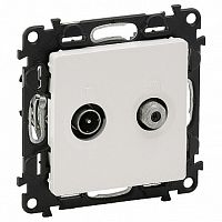 Розетка TV-SAT VALENA LIFE, оконечная, белый | код. 753464 | Legrand