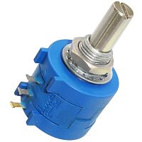 Потенциометр RUICHI 3590S-2 10 кОм, угол поворота 360 | код 65264 | Ruichi