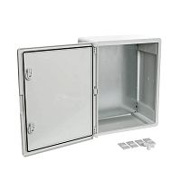 Корпус пластиковый с монтажной панелью ЩМП IP65 серая дверь 500х400х240 Промрукав | код PR08.26485 | ПРОМРУКАВ