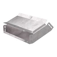 Угол вертикальный внутренний 45 градусов с крышкой Стандарт 400х80 Промрукав | код PR16.0593 | ПРОМРУКАВ