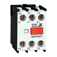 Блок контактный OptiStart K-FX-48430 фронтальный 3НО для F-09..(A)F-150 и FR | код 335303 | КЭАЗ